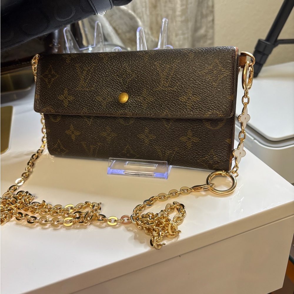 Louis Vuitton Monogram Wallet on Chain